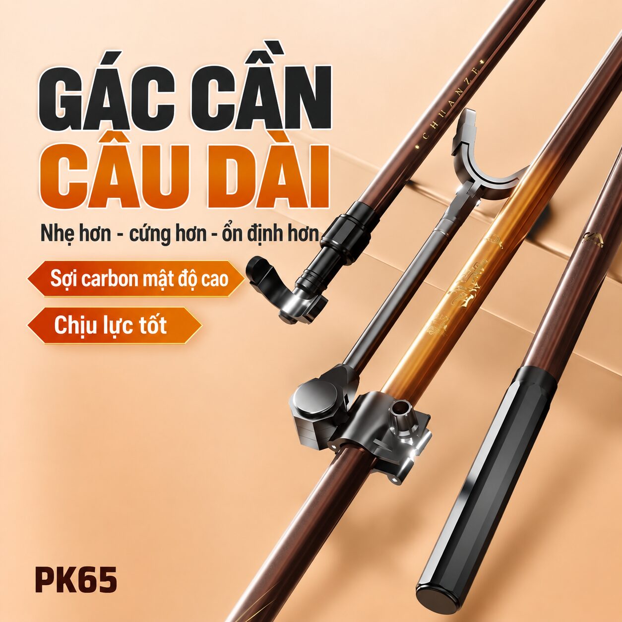 Gác Cần Câu Đài Đa Năng Định Kiếm Thiên Hạ Chính Hãng Chuanze – PK65