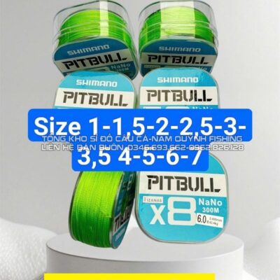 Dù shimano Pitbull X8 300m F1 - DDC01