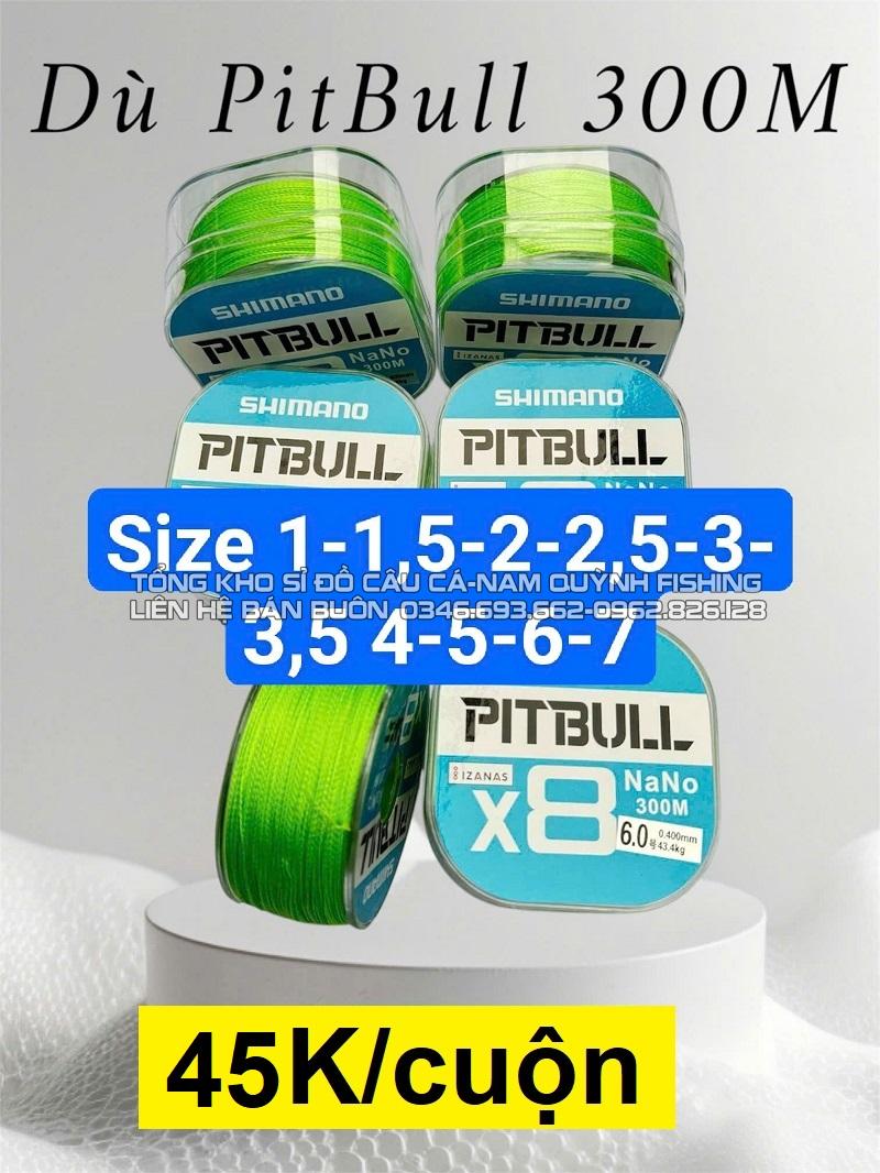 Dù shimano Pitbull X8 300m F1 - DDC01
