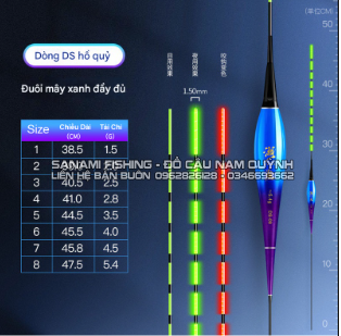 Phao DS Đổi Màu Tăm Nhỏ – SPC14