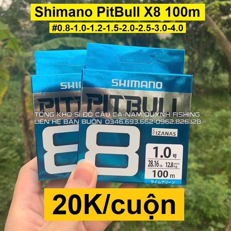Dù shimano Pitbull X8 100m F1 - DDC01