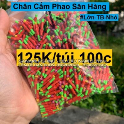 TÚI 100 Chân Cắm Phao Săn Hàng – PK24