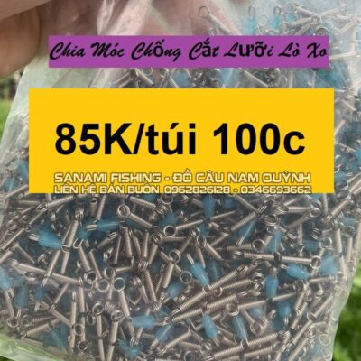 Sét 100 Chia Móc Chống Cắt Lò Xo Cao Cấp – PK02