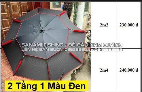 Ô 2 Tầng Màu Đen Cao Cấp - KK11 Ô 2 Tầng Màu Đen Cao Cấp - KK11