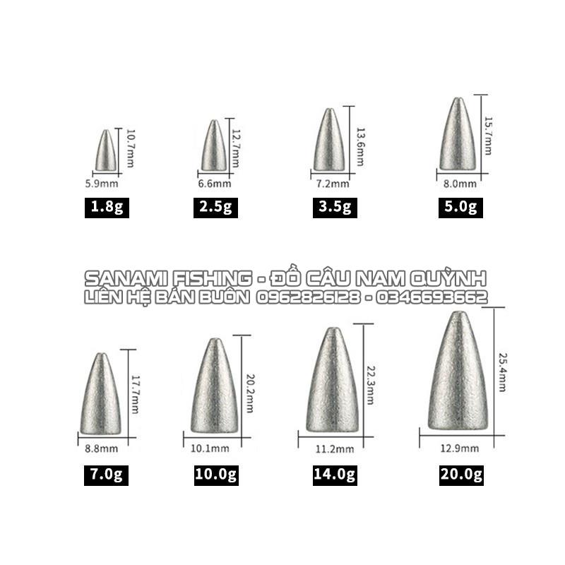 Chì Đạn Cải Thiện Khoảng Cách Câu Cá Chính Xác – PK25 Chì Đạn Cải Thiện Khoảng Cách Câu Cá Chính Xác – PK25