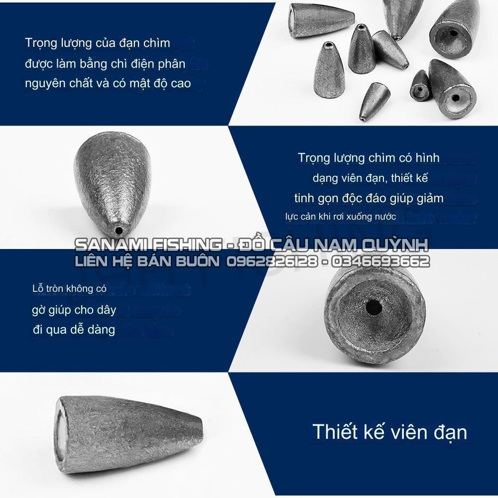 Chì Đạn Cải Thiện Khoảng Cách Câu Cá Chính Xác – PK25 Chì Đạn Cải Thiện Khoảng Cách Câu Cá Chính Xác – PK25