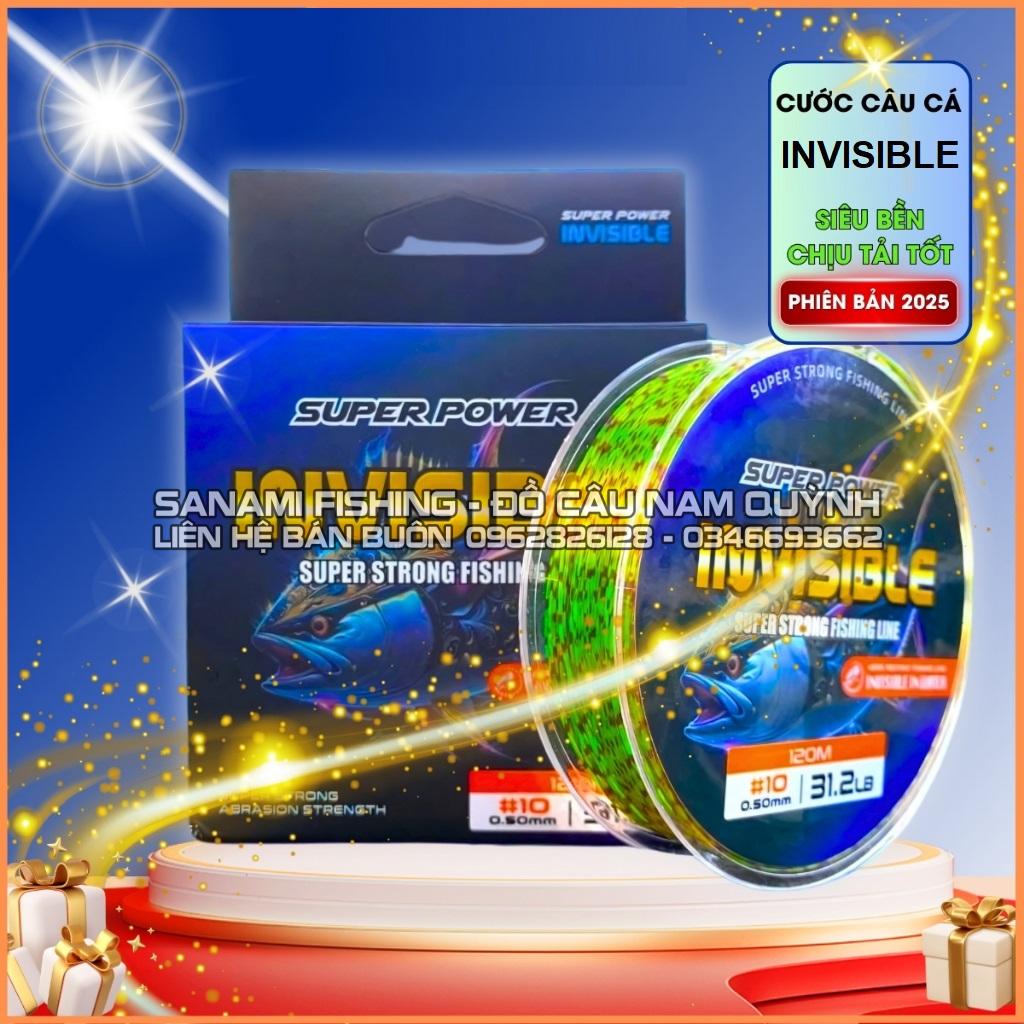 Cước Câu Cá Tàng Hình Invisible DCR9 Cước Câu Cá Tàng Hình Invisible DCR9
