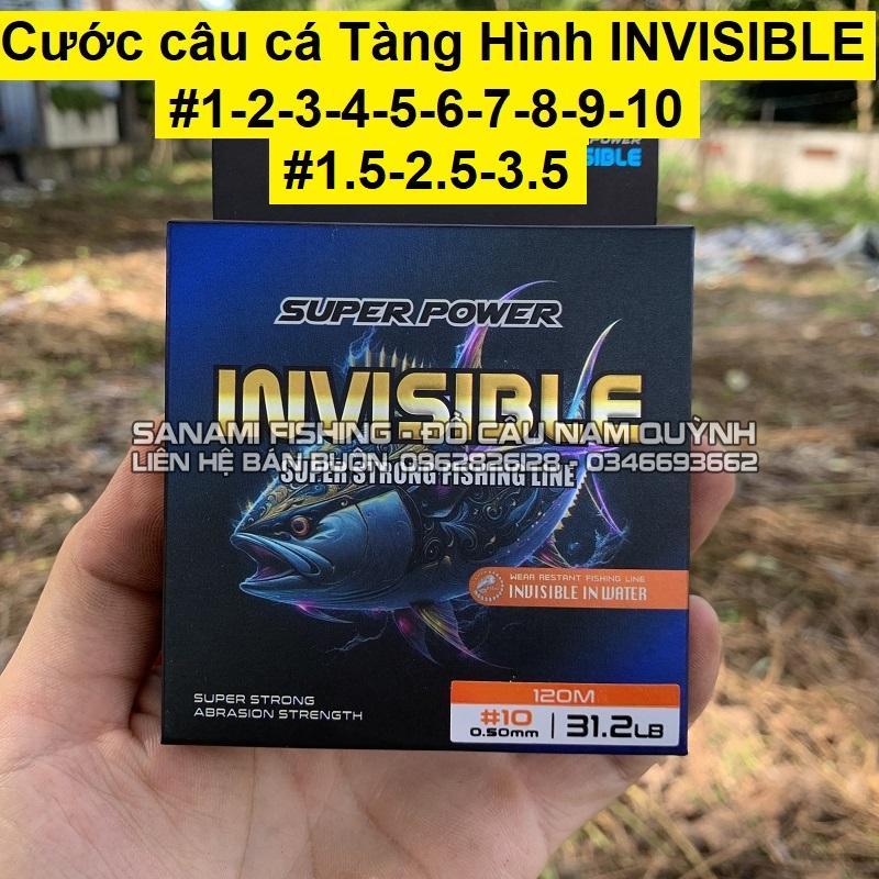 Cước Câu Cá Tàng Hình Invisible DCR9 Cước Câu Cá Tàng Hình Invisible DCR9