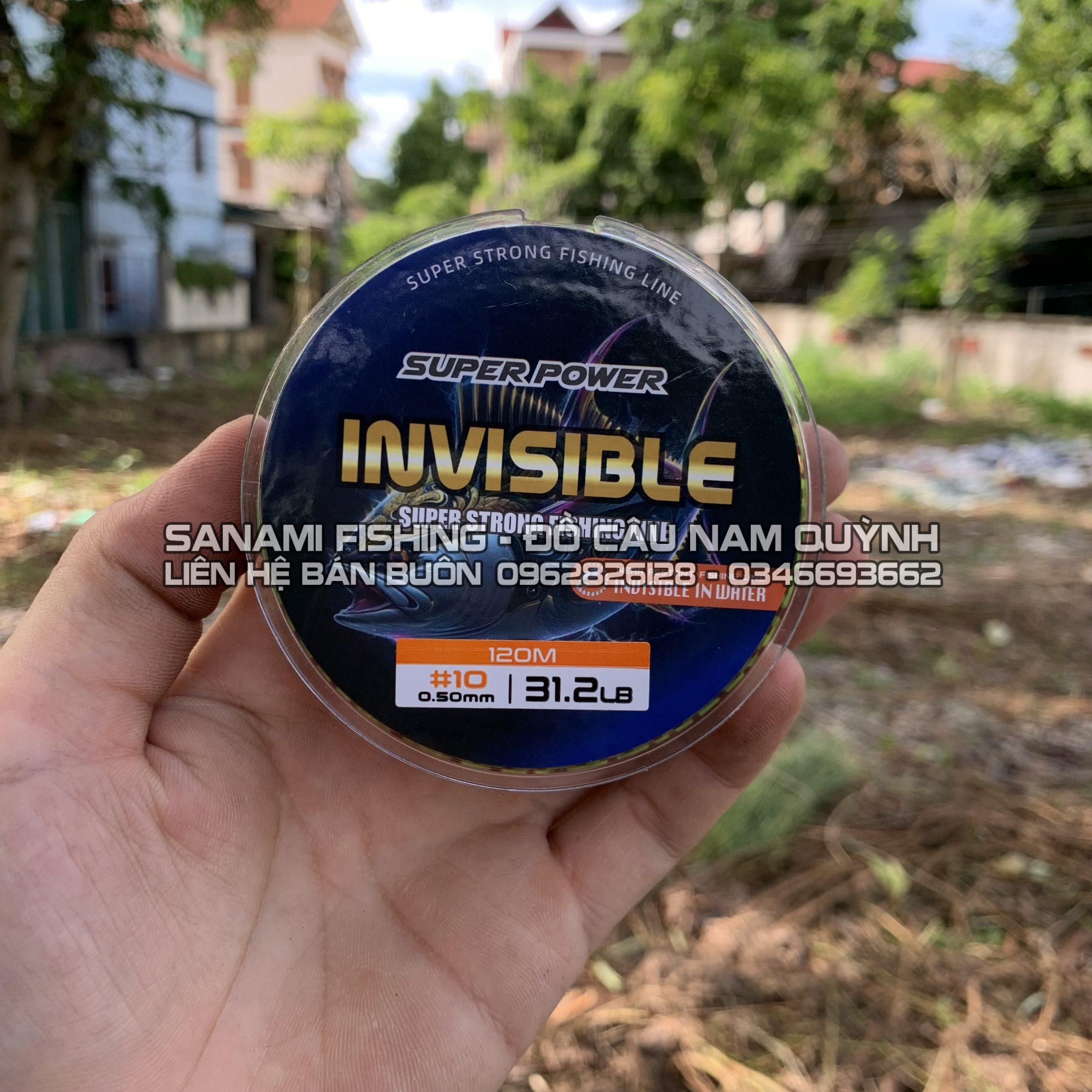 Cước Câu Cá Tàng Hình Invisible DCR9 Cước Câu Cá Tàng Hình Invisible DCR9