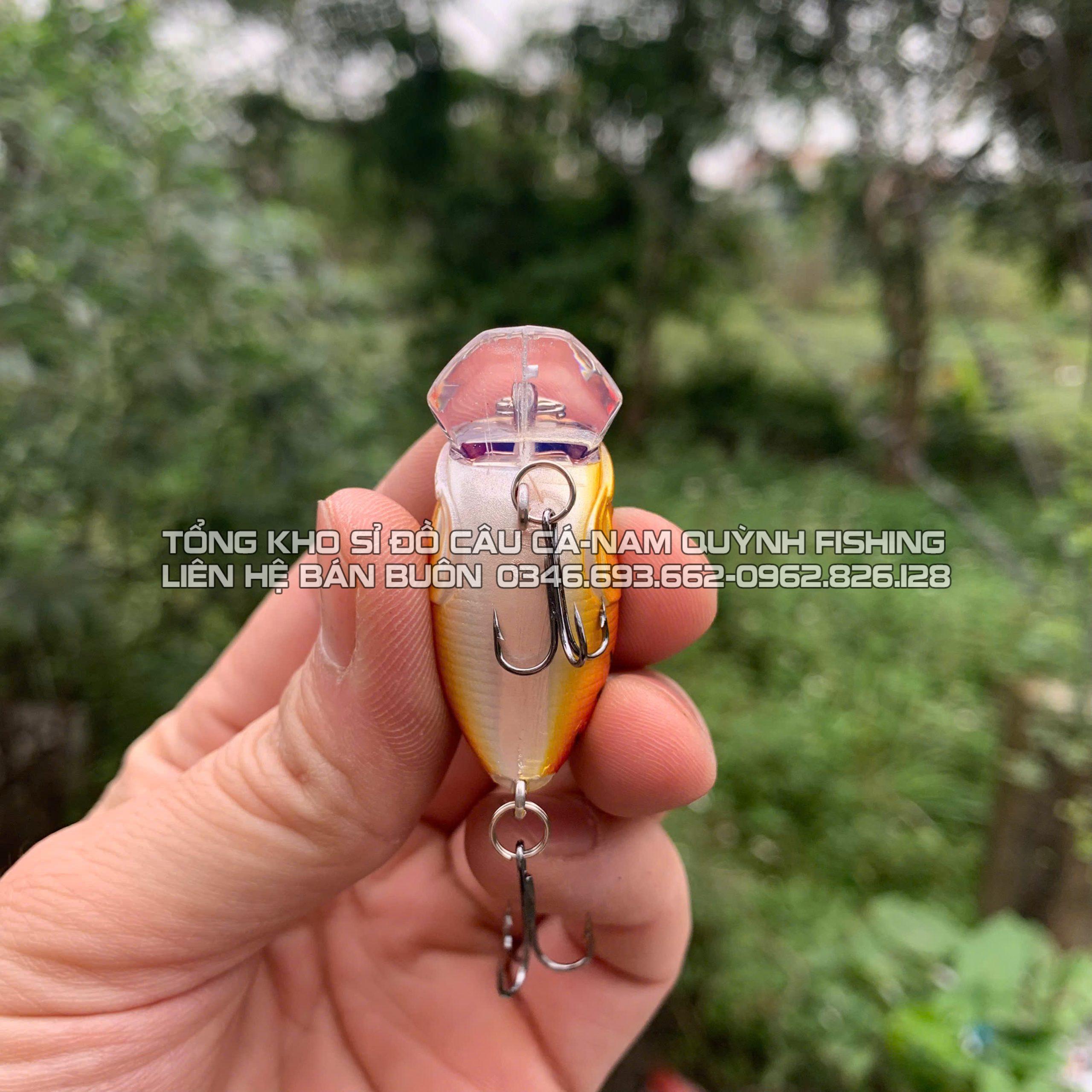 Mồi lure cá giả Fatso nổi mắt 3D – MO53 Mồi lure cá giả Fatso nổi mắt 3D – MO53