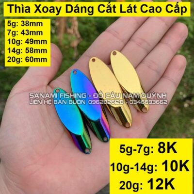 Thìa Xoay Lát Cắt Cao Cấp – PK53