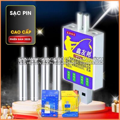 Sạc Pin Phao Câu Đài Cắm USB - PK154