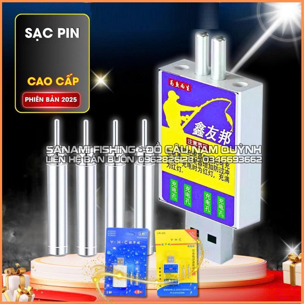 Sạc Pin Phao Câu Đài Cắm USB - PK154 Sạc Pin Phao Câu Đài Cắm USB - PK154