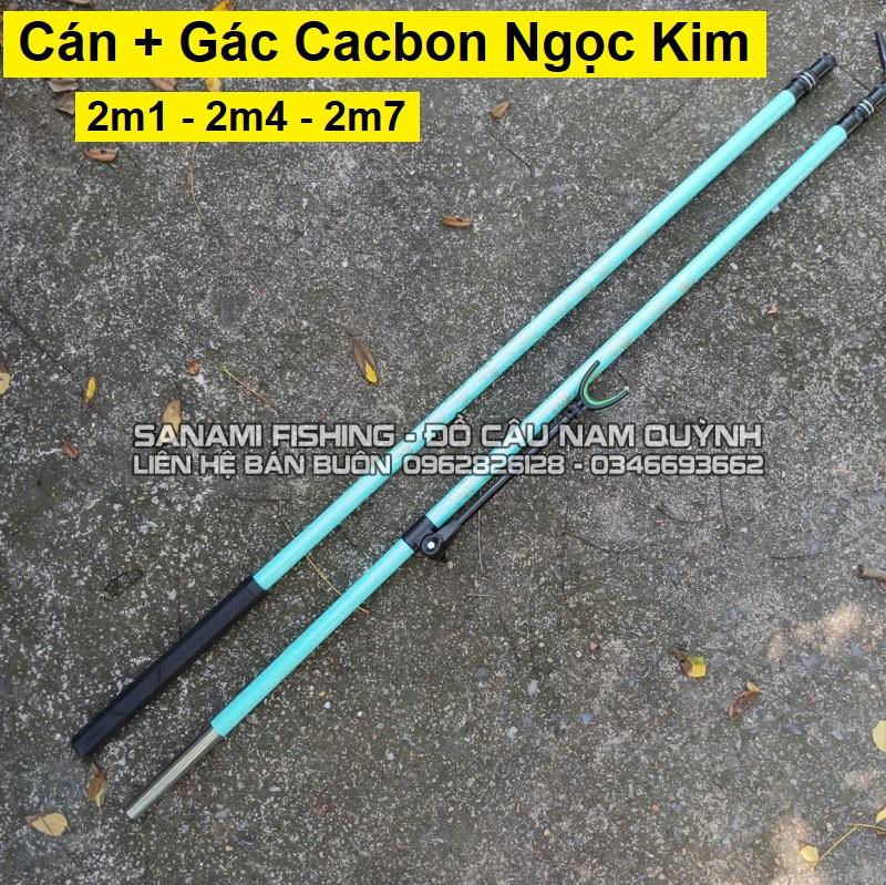 Cán + Gác Cacbon Ngọc Kim – PK66 Cán + Gác Cacbon Ngọc Kim – PK66