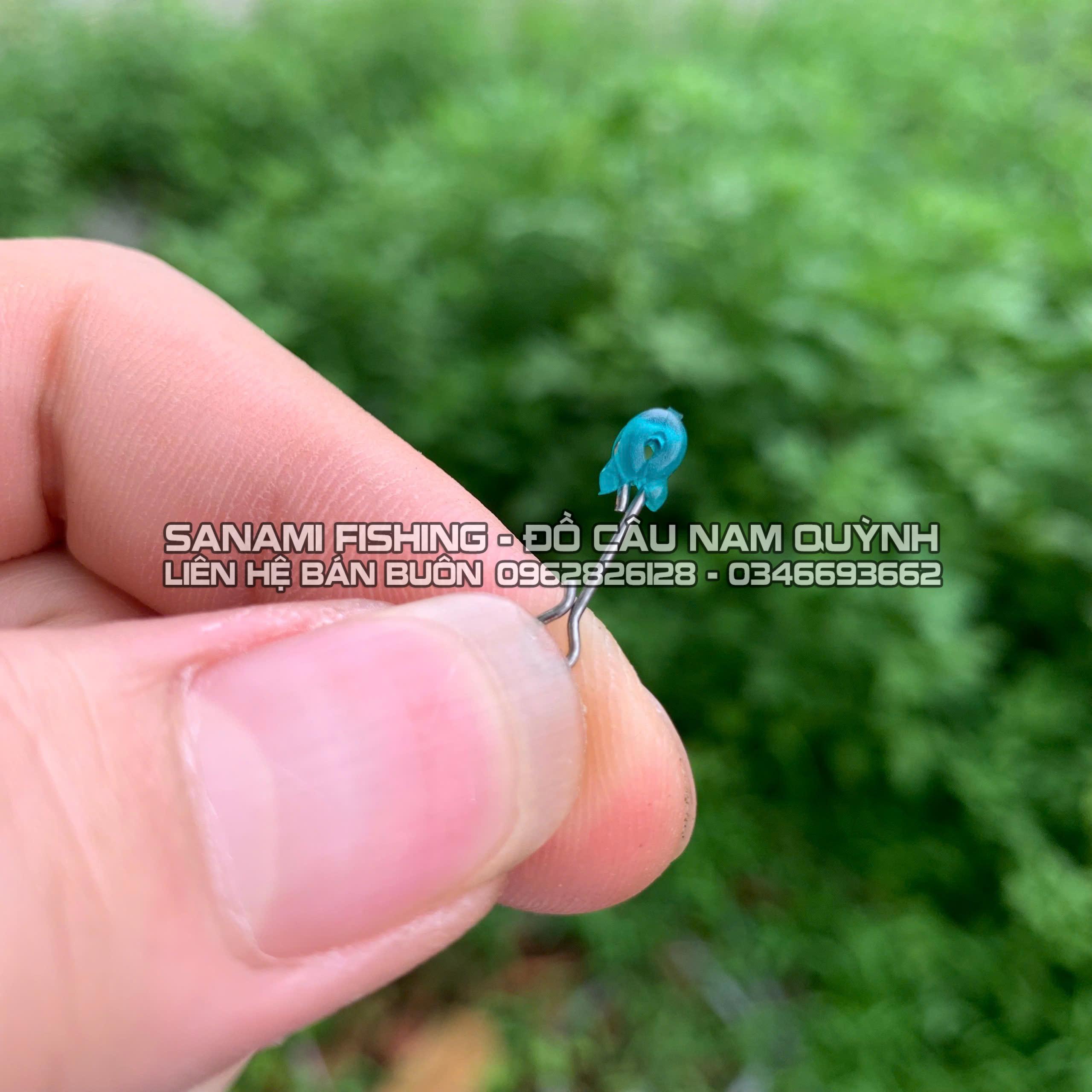 Túi 100 Móc Chống Trôi, Cố Định Phao Thân Silicon-PK03 Túi 100 Móc Chống Trôi, Cố Định Phao Thân Silicon-PK03