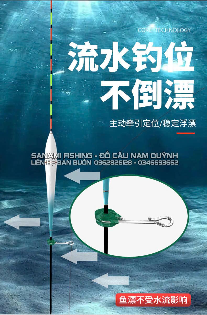 Túi 100 Móc Chống Trôi, Cố Định Phao Thân Silicon-PK03 Túi 100 Móc Chống Trôi, Cố Định Phao Thân Silicon-PK03