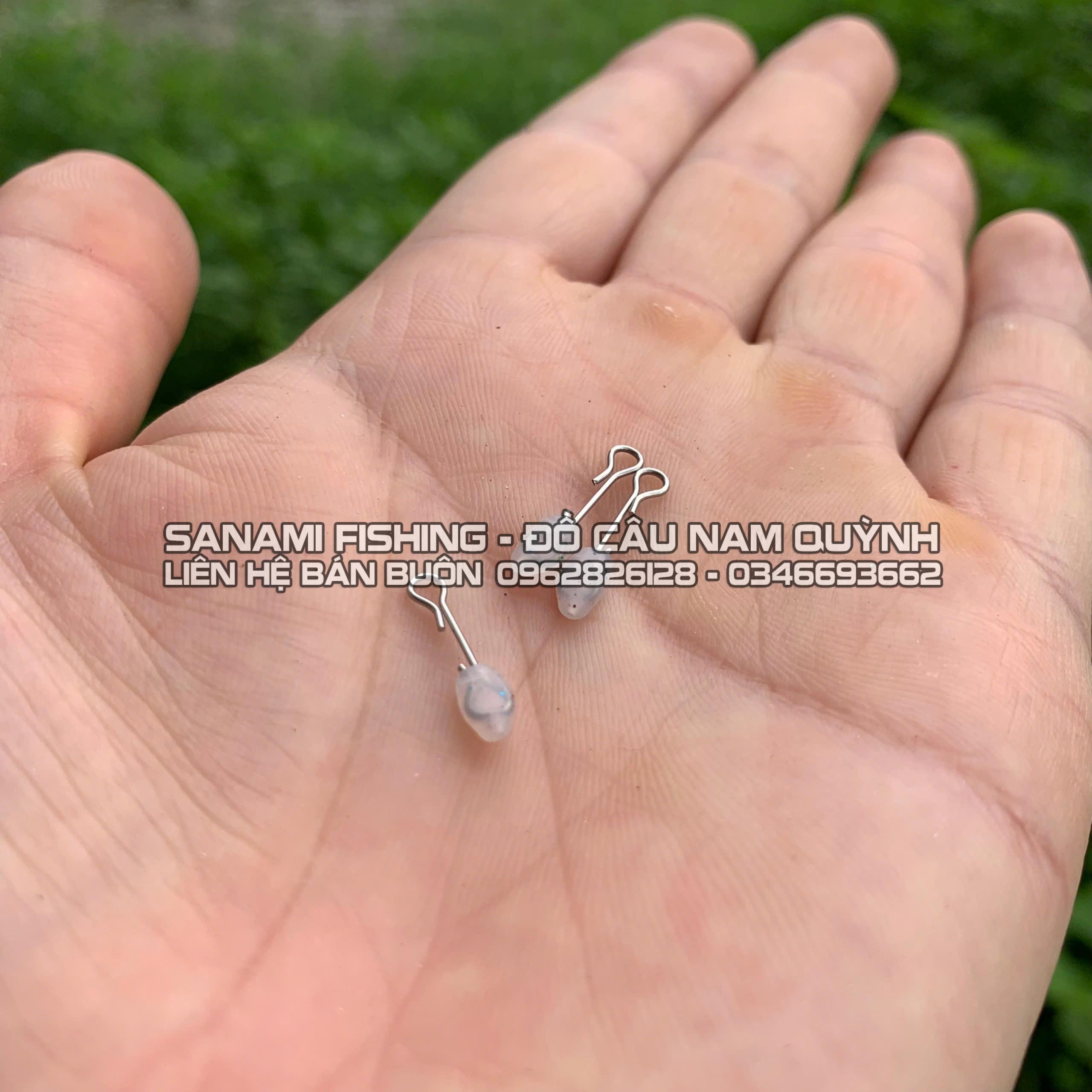 Túi 100 Móc Chống Trôi, Cố Định Phao Thân Silicon-PK03 Túi 100 Móc Chống Trôi, Cố Định Phao Thân Silicon-PK03