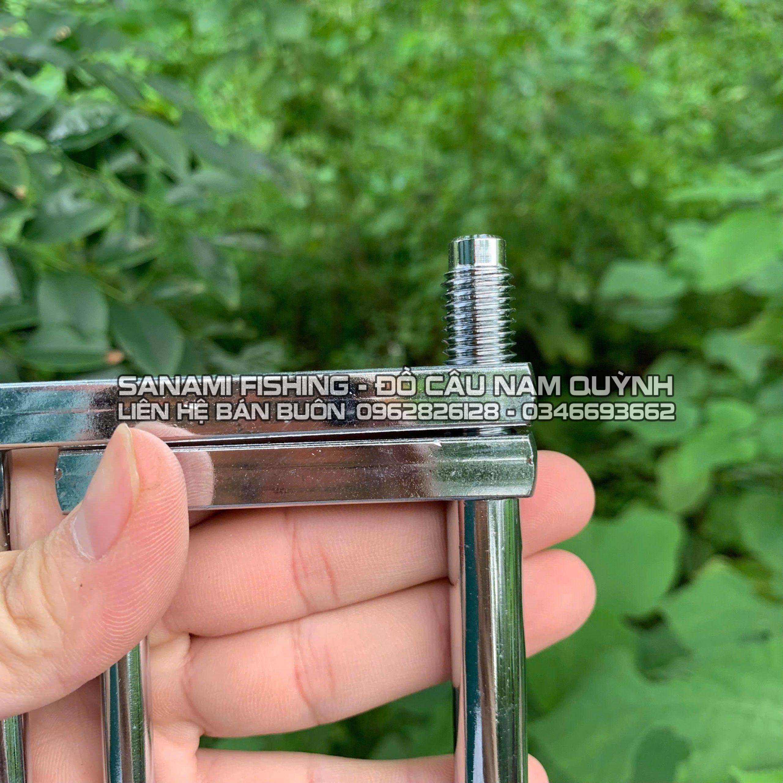 Chân Cắm Ô Inox Bản Đẹp 2 Chạc-3 Chạc 30cm - PK82 Chân Cắm Ô Inox Bản Đẹp 2 Chạc-3 Chạc 30cm - PK82