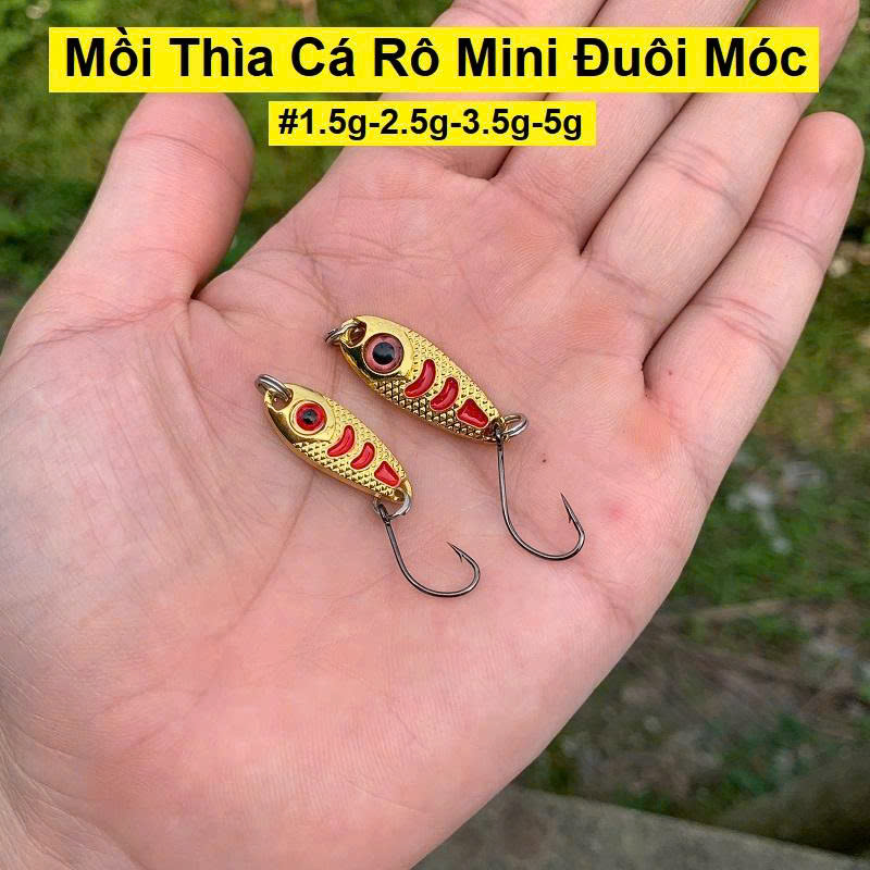 Mồi rô mini đuôi móc Mo60