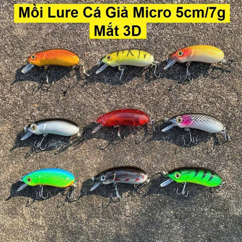 Mồi Lure cá giả Micro Abu Garcia – MO50 Mồi Lure cá giả Micro Abu Garcia – MO50