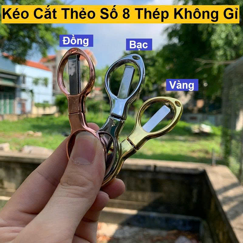 Kéo Cắt Thẻo, Dây Câu Cá Hình Số 8 - PK110 Kéo Cắt Thẻo, Dây Câu Cá Hình Số 8 - PK110